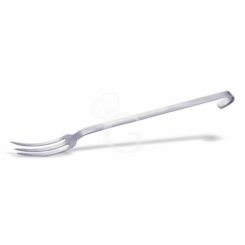 Fleischgabel / Grillgabel, 3 Zinken, Grifflänge 400 mm, Gesamtlänge 470 mm