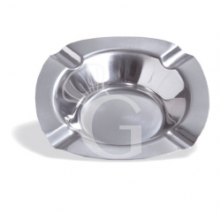 Aschenbecher, B 125 mm T 125 mm x H 25 mm