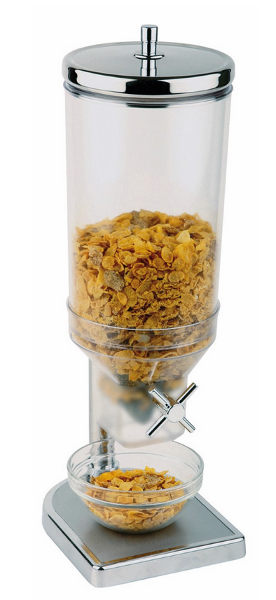 Cerealienspender/Müslispender mit Portionierer, B 220 mm x T 175 mm x H 520 mm