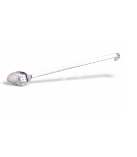 Abtropflöffel / Abseihlöffel, Grifflänge 370 mm, Gesamtlänge 440 mm