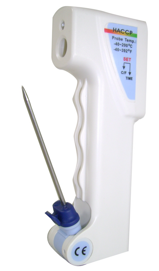 Infrarot-Thermometer mit Nadelsonde, -40°C/+280°C