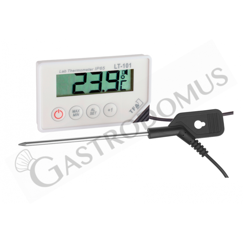 Digitales Thermometer mit Sonde und Alarm