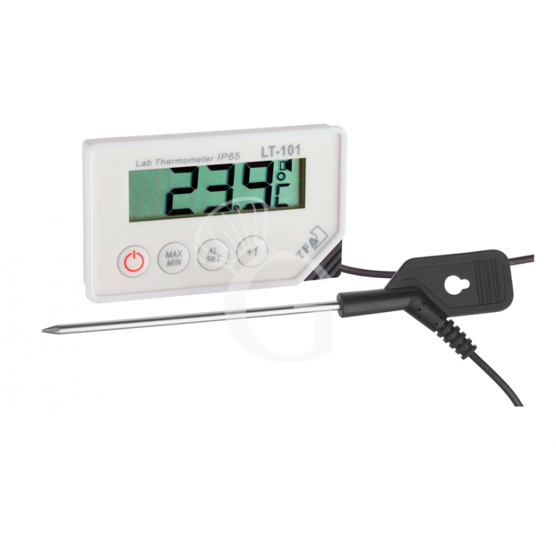 Digitales Thermometer mit Sonde und Alarm