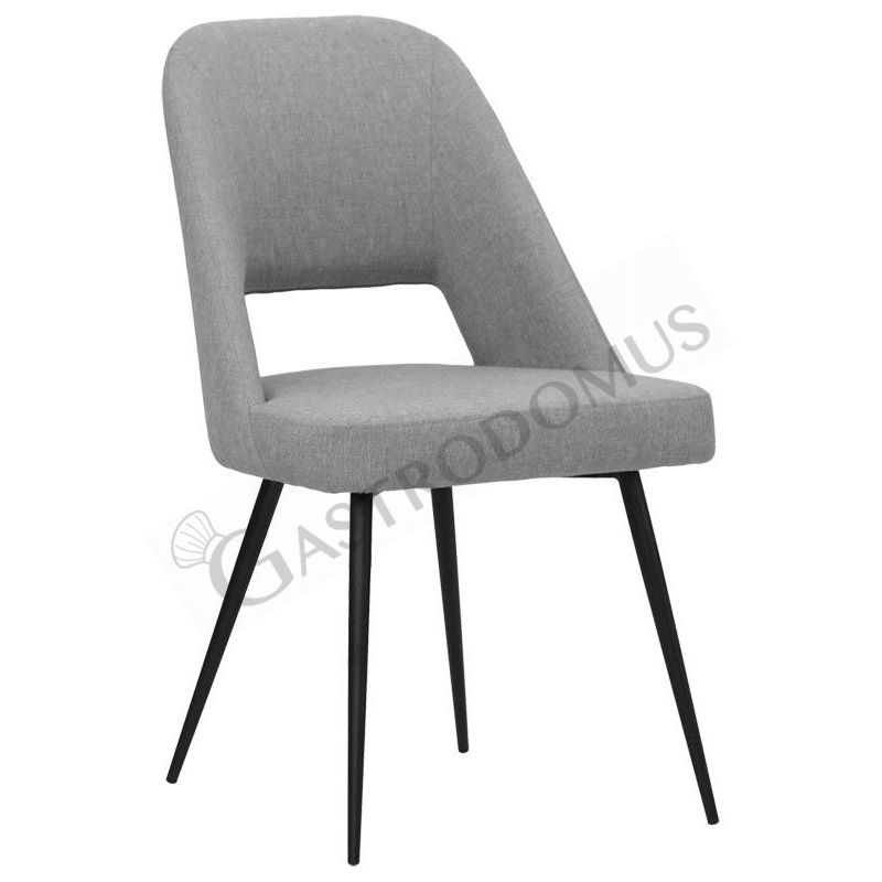 Metallstuhl "TAMPA", lackiert, Sitzfläche mit Stoff- oder Kunstlederbezug Metallstuhl "TAMPA", lackiert, Sitzfläche mit Stoff- oder Kunstlederbezug