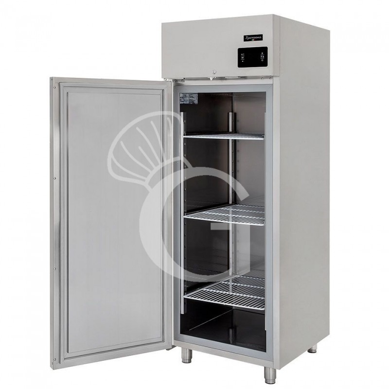 Kühlschrank (700 Liter), Edelstahl, Umluftkühlung, Temperatur -2°C /+10°C, Energieklasse A