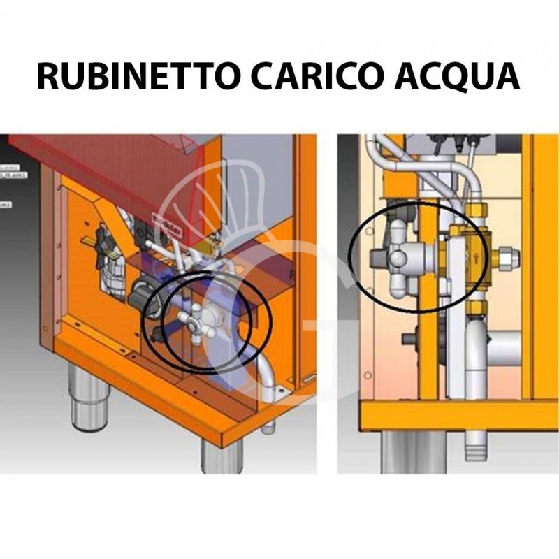 Profi Elektro-Nudelkocher, 1 Becken (40 Liter) mit Schrank (B 400 mm x T 700 mm x H 850 mm)