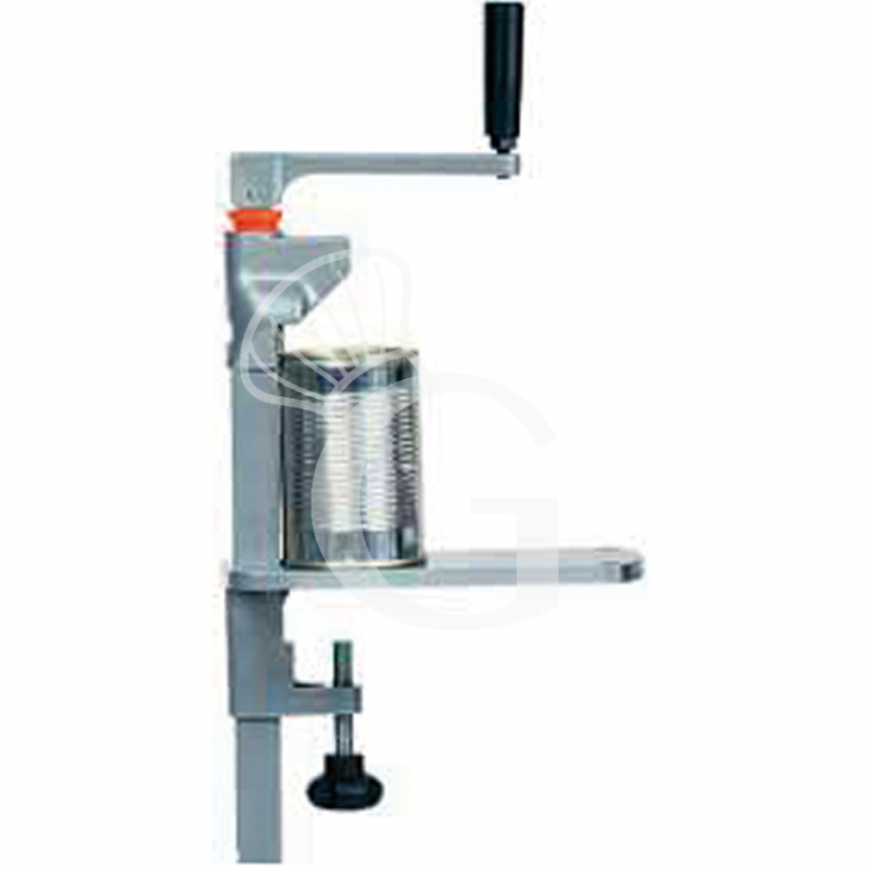 Tisch-Dosenöffner, für max. H 200 mm Dosen, B 100 mm x T 230 mm x H 690 mm Tisch-Dosenöffner, für max. H 200 mm Dosen, B 100 mm x T 230 mm x H 690 mm