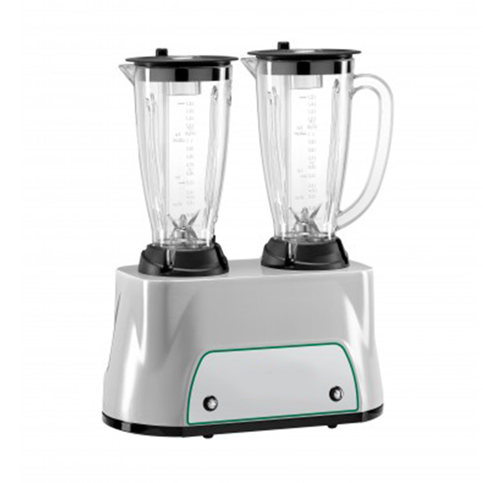 Dual-Barmixer, 2 Lexanbecher (1,5 L+ 1,5 L), 350 W + 350 W, B 380 mm x T 210 mm x H 490 mm