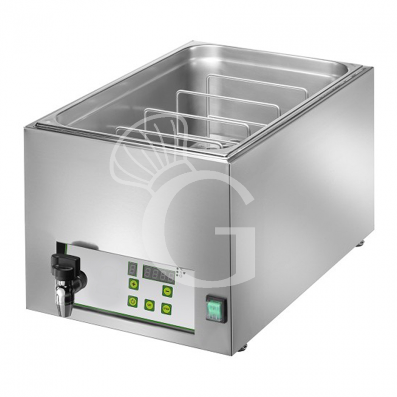Sous Vide Garer / Vakuumgarer, B 640 mm x T 350 mm x H 300 mm, 2000 W Sous Vide Garer / Vakuumgarer, B 640 mm x T 350 mm x H 300 mm, 2000 W