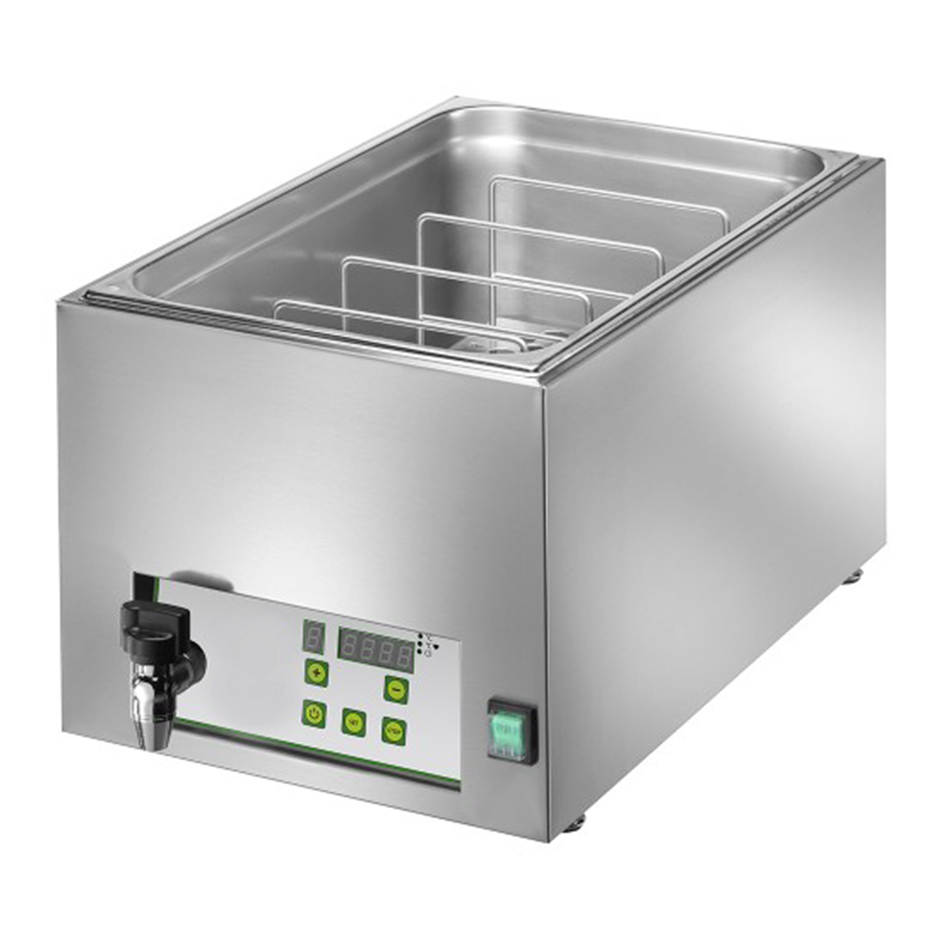 Sous Vide Garer / Vakuumgarer, B 640 mm x T 350 mm x H 300 mm, 2000 W