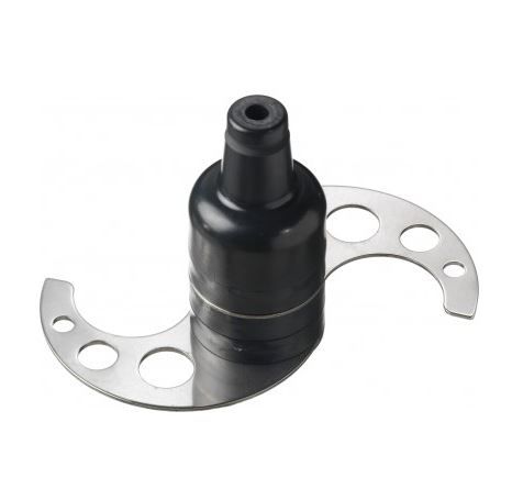 Cuttermesser mit 2 gelochten Klingen (mit Schaft)