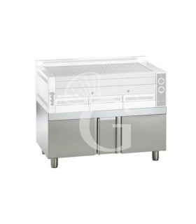 Unterschrank mit hinteren Türen, für Lavasteingrill B115
