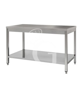 Edelstahltisch 1 Grundboden B 1500 mm x T 700 mm x H 850 mm