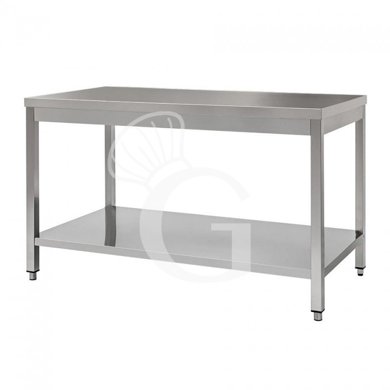 Edelstahltisch 1 Grundboden B 1700 mm x T 700 mm x H 850 mm Edelstahltisch 1 Grundboden B 1700 mm x T 700 mm x H 850 mm