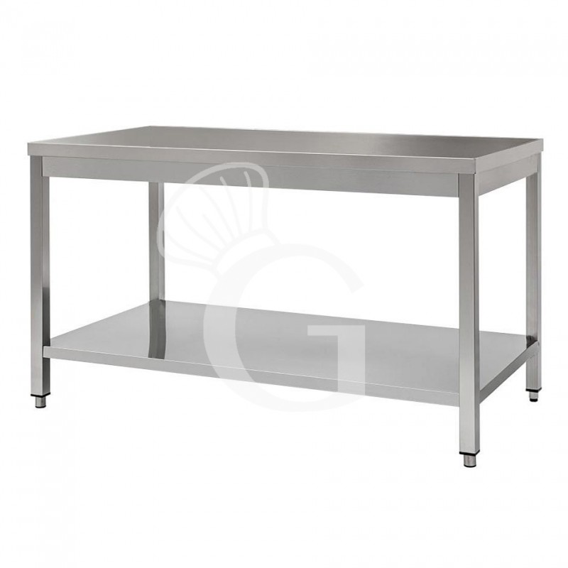 Edelstahltisch 1 Grundboden B 1900 mm x T 700 mm x H 850 mm