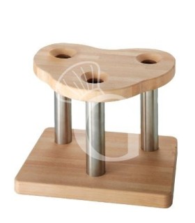Pizzaschaufelhalter "Modena", 3 Positionen, B 390 mm x T 290 mm x H 260 mm