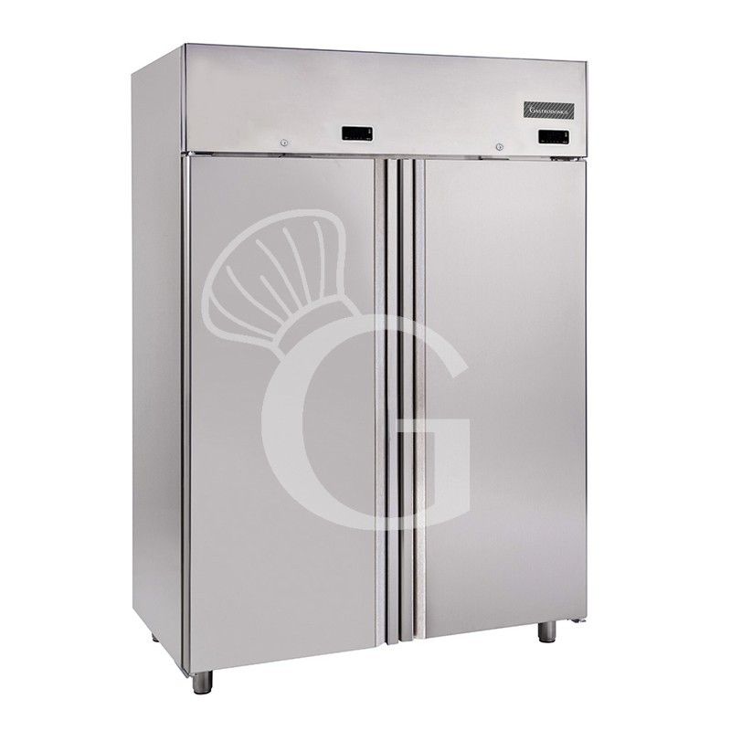 Kombinierter Tiefkühlschrank BT + BT (1400 Liter), Umluftkühlung, 2-türig, doppelte Temperatur -18°C/-22°C, externer Motor