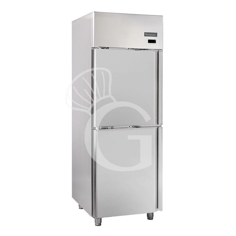 Kühlschrank Fisch/Molkereiprodukte (700 L), 2-türig, Umluftkühlung, -5°C/+10°C, Energieklasse G