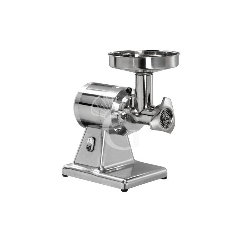 Einphasiger Fleischwolf mit Zerkleinerungseinheit aus Aluminium 160 kg/h - B 400 mm x T 290 mm x H 510 mm