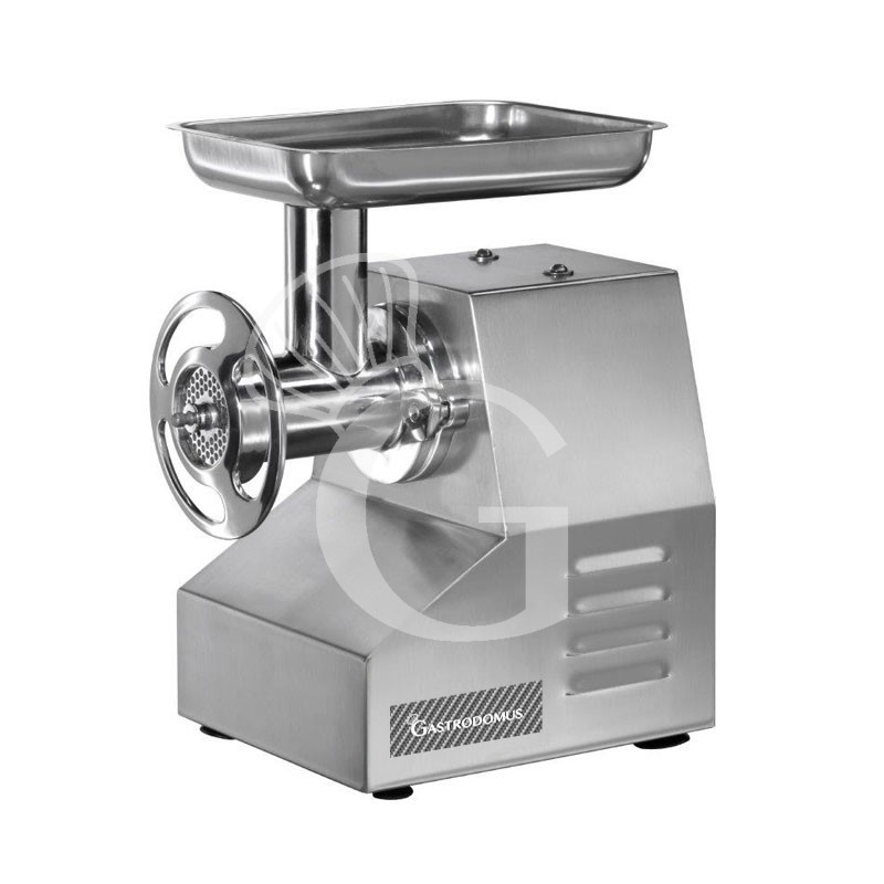 Einphasiger Fleischwolf mit Zerkleinerungseinheit aus Edelstahl 150/250 kg/h - B 420 mm x T 300 mm x H 520 mm