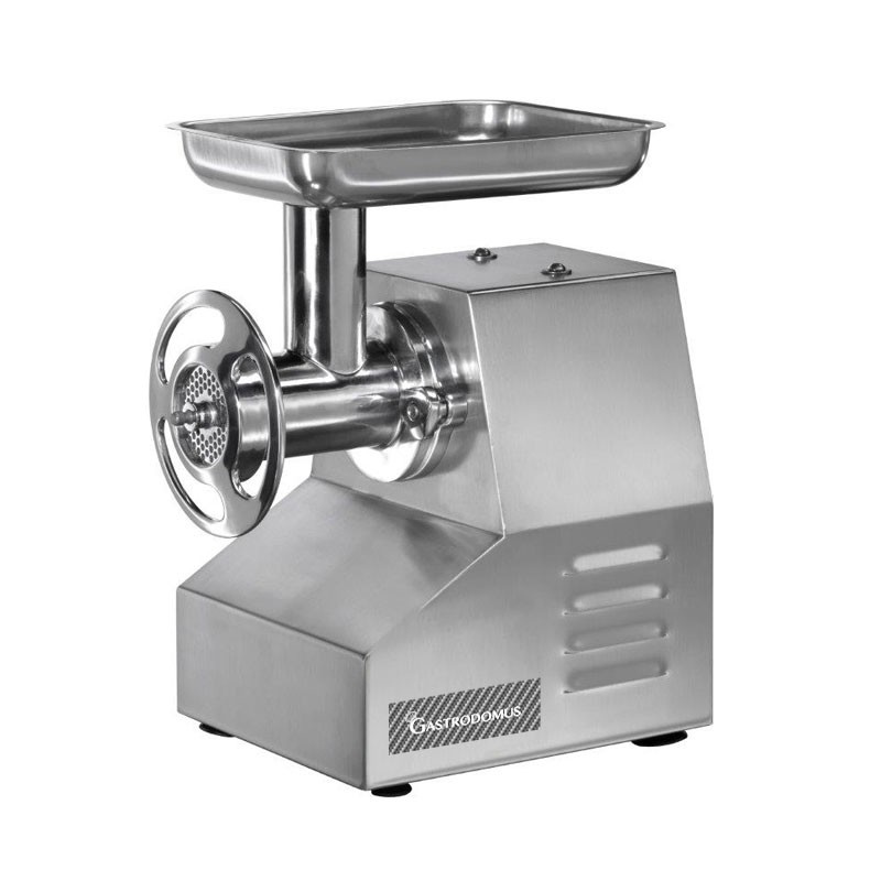 Einphasiger Fleischwolf mit Zerkleinerungseinheit aus Edelstahl 150/250 kg/h - B 420 mm x T 300 mm x H 520 mm