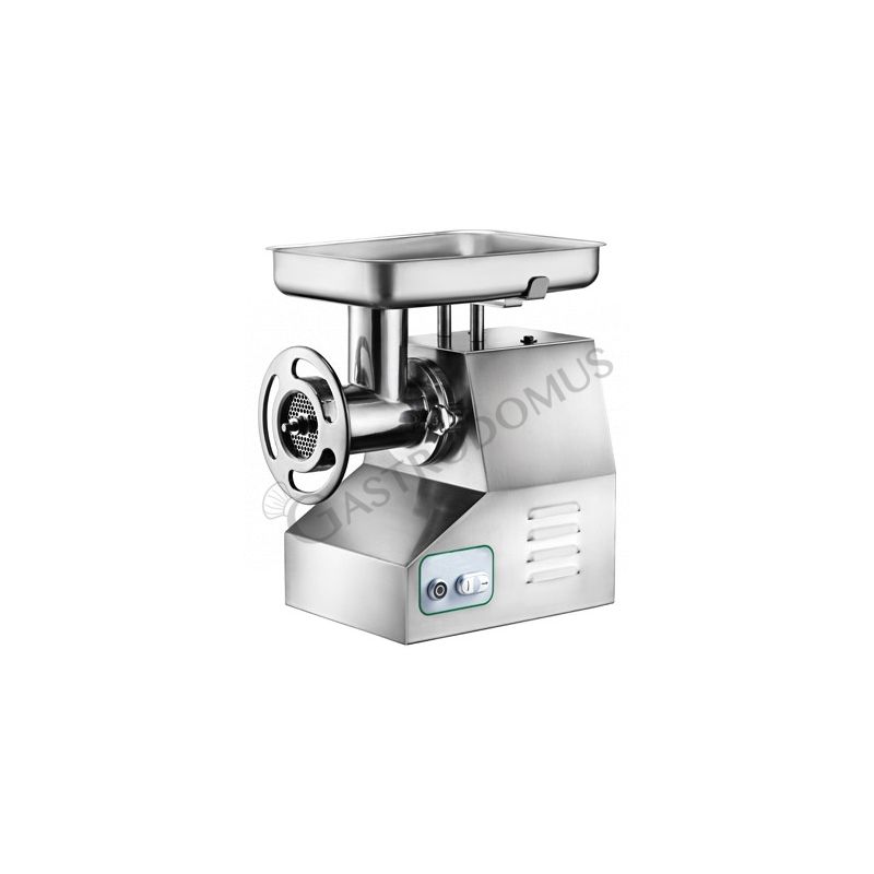Einphasiger Fleischwolf mit Zerkleinerungseinheit aus Aluminium 300/500 kg/h - B 520 mm x T 320 mm x H 550 mm