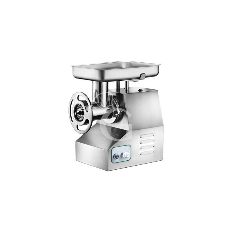 Einphasiger Fleischwolf mit Zerkleinerungseinheit aus Edelstahl 300/500 kg/h - B 520 mm x T 320 mm x H 550 mm