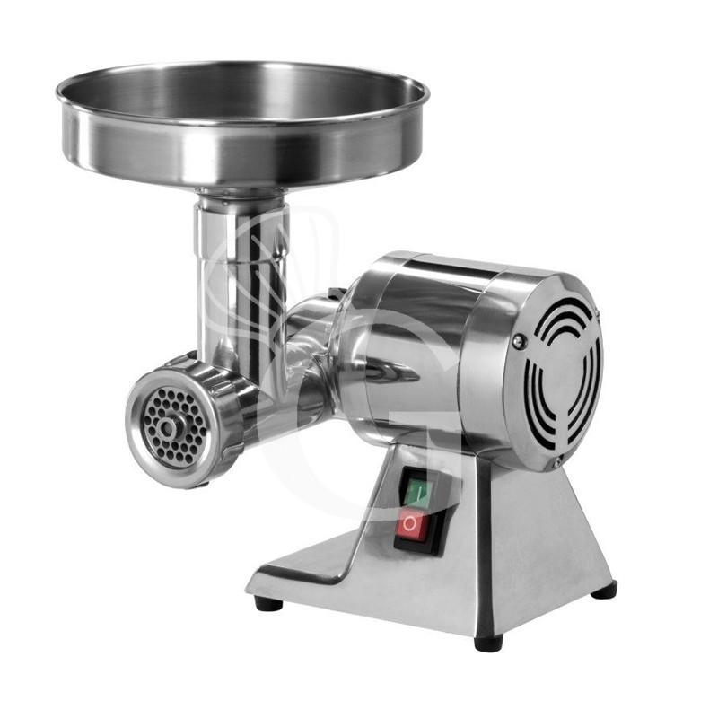 Einphasiger Fleischwolf  mit Zerkleinerungseinheit aus Aluminium Produktionsleistung 20/50 Kg/h