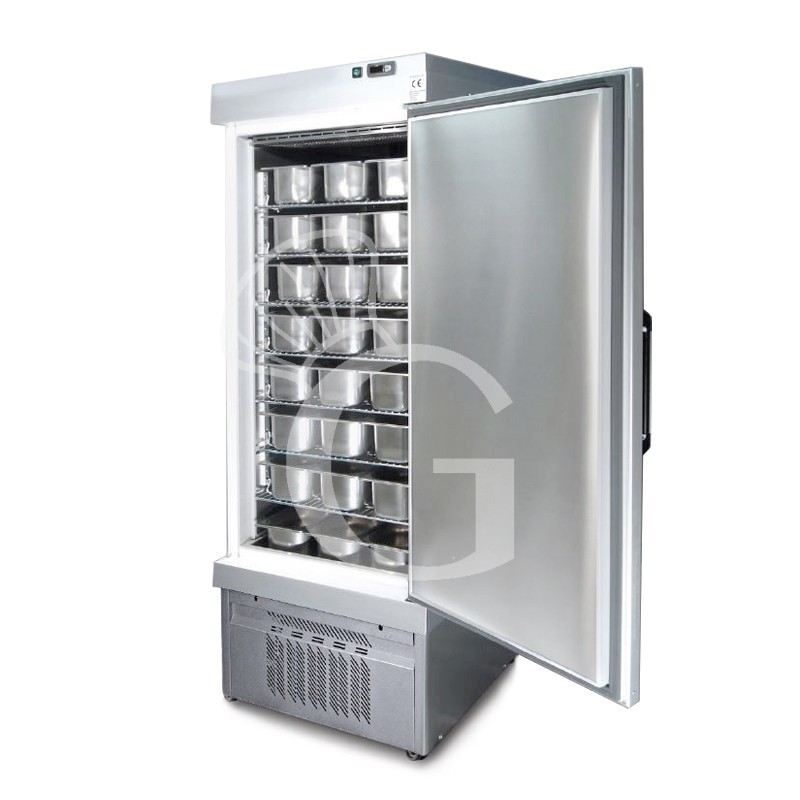 Speiseeis/Eiscreme Tiefkühlschrank (650 L), Umluftkühlung, -25°C/+5°C