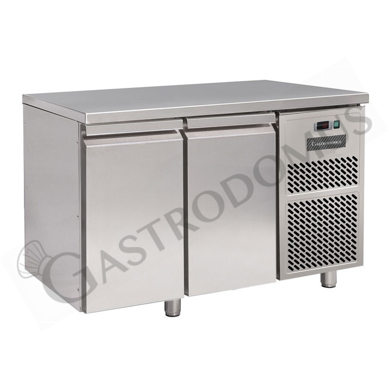 Tiefkühltisch, 2-türig, T 800 mm, -18°C/-22°C, Energieklasse B