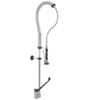 Handbrause, Mischbatterie, Einhebelmischer, H 1200 mm