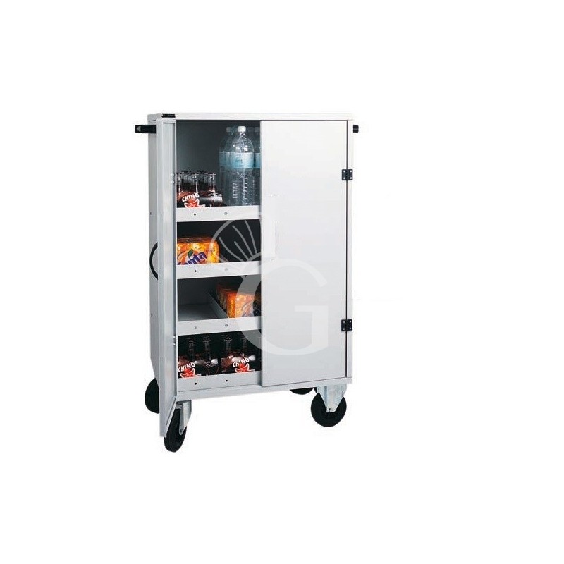 Minibar-Auffüllwagen, B 800 mm x T 500 mm x H 1180 mm Minibar-Auffüllwagen, B 800 mm x T 500 mm x H 1180 mm