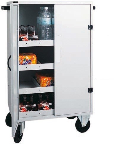 Minibar-Auffüllwagen, B 800 mm x T 500 mm x H 1180 mm