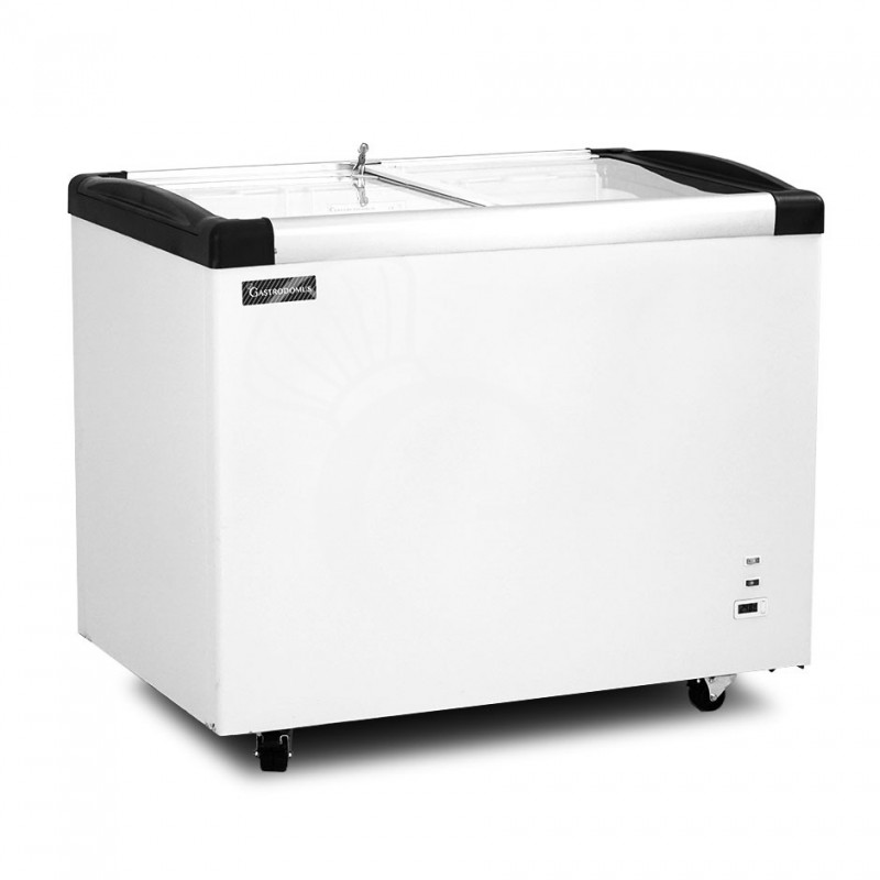 Tiefkühltruhe (273 L), statisch, Glasdeckel, -18°/-25°C, Energieklasse C