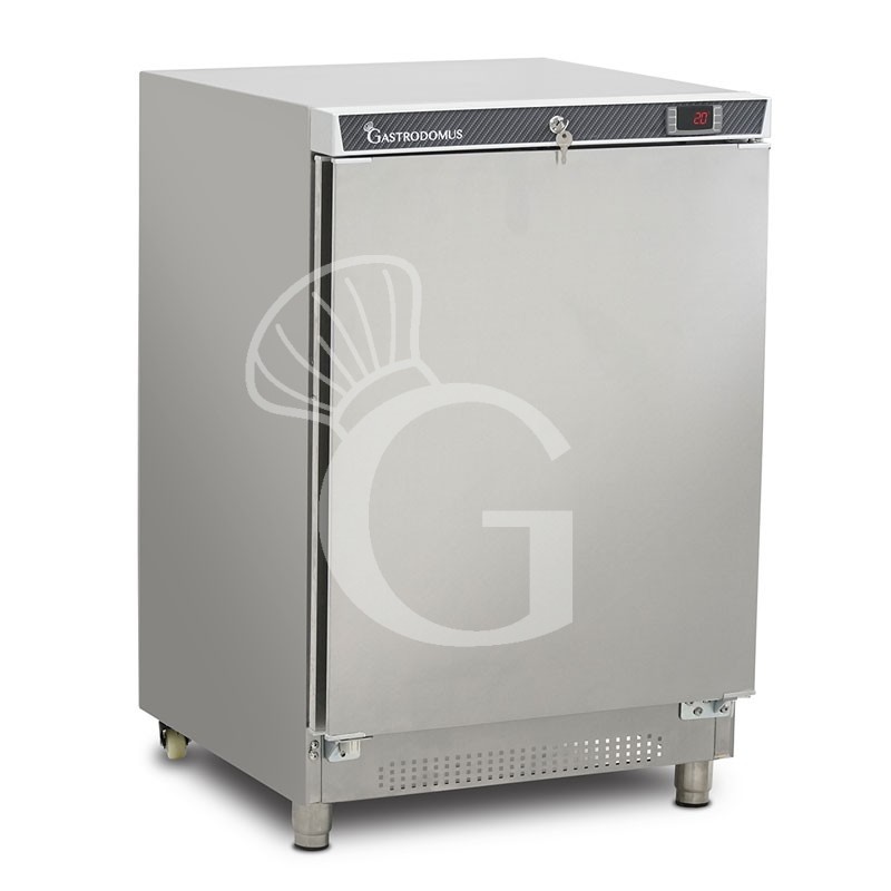 Tiefkühlschrank (120 Liter), statisch, Edelstathl, -18°C/-22°C