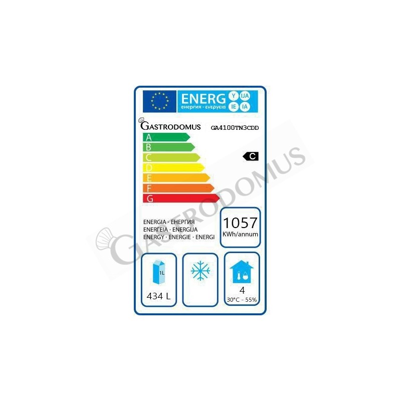 Kühltisch, 3 Türen, 3 Schubladen, Tiefe 700 mm, -2°C/+8°C
