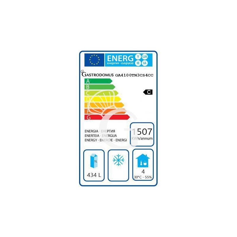 Kühltisch, 1 Tür, 7 Schubladen, Tiefe 700 mm, -2°C/+8°C