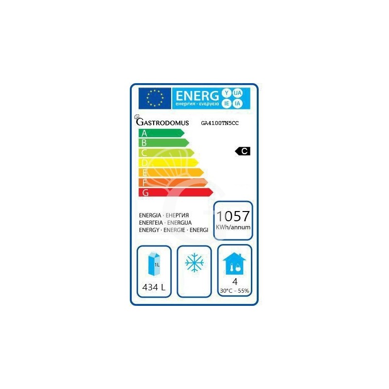 Kühltisch, 2 Türen, 5 Schubladen, Tiefe 700 mm, -2°C/+8°C