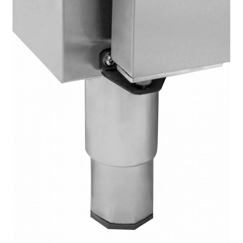 Kühltisch, 3 Türen, 2 Schubladen, Tiefe 700 mm, -2°C/+8°C, Aufkantung