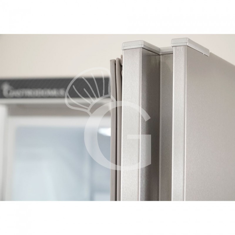 Kühlschrank (330L), statisch, Edelstahl, Temperatur -2°C/+8°C, Energieklasse D