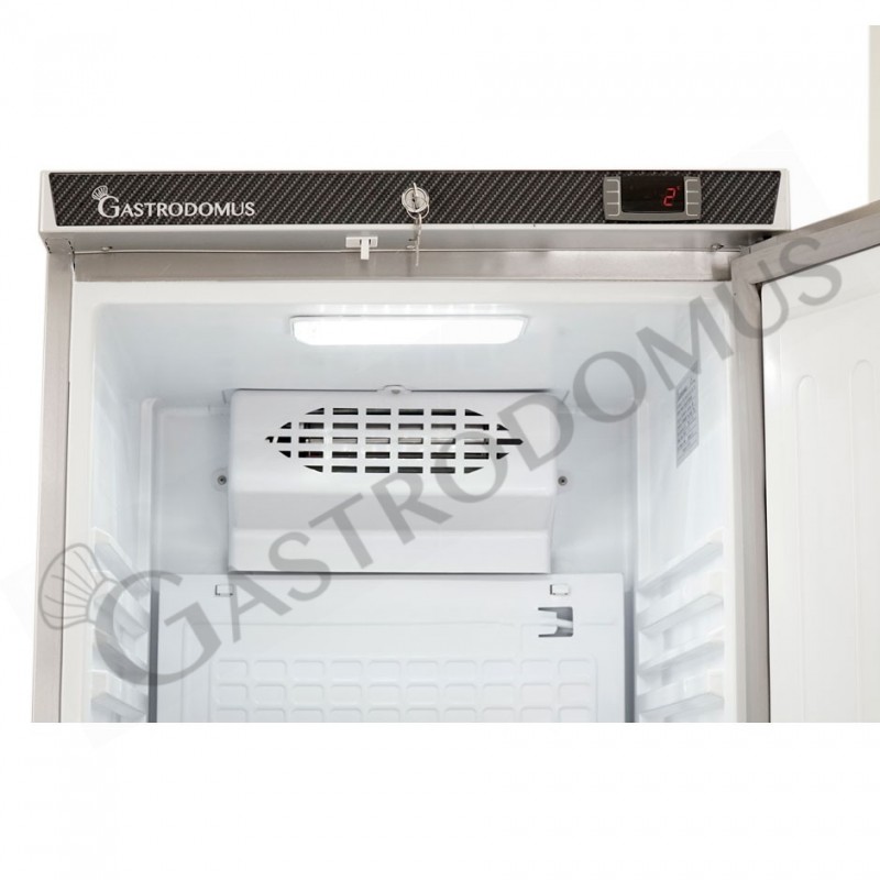 Statischer Kühlschrank (530 L), Edelstahl, Temperatur -2°C/+8°C, Energieklasse C