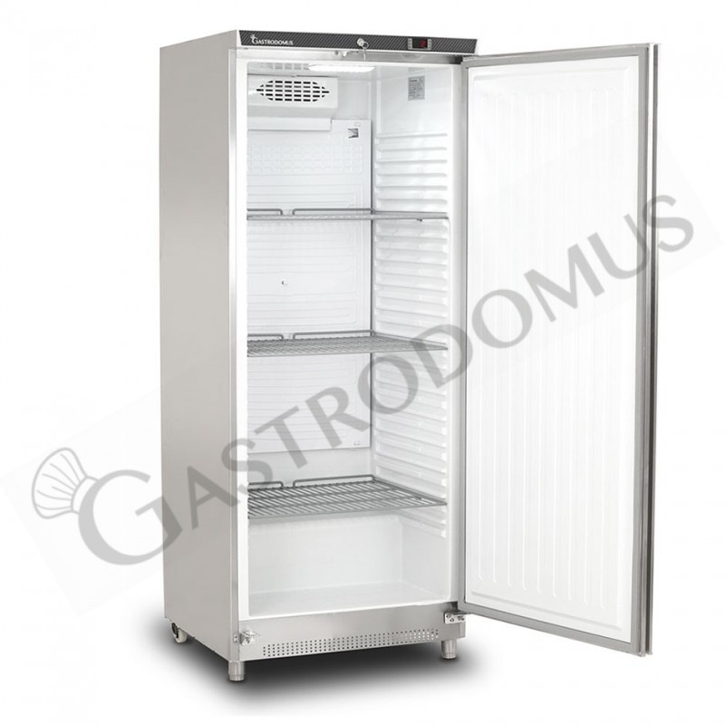 Statischer Kühlschrank (530 L), Edelstahl, Temperatur -2°C/+8°C, Energieklasse C