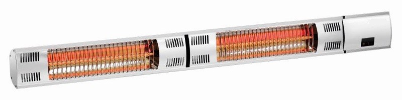 Elektro Infrarot-Heizstrahler, B 1050 mm x T 60 mm x H 100 mm