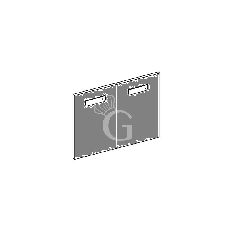 Schranktüren für Kaffee Unterschrank, B 1000 mm x H 705 mm