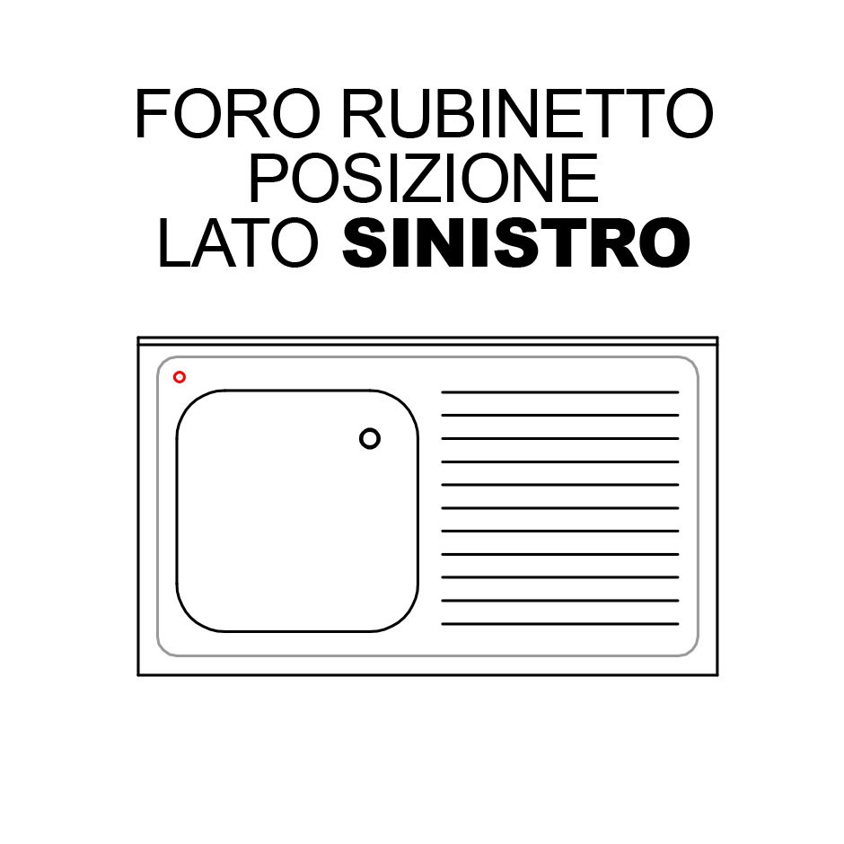 Gewindebohrung linke Seite