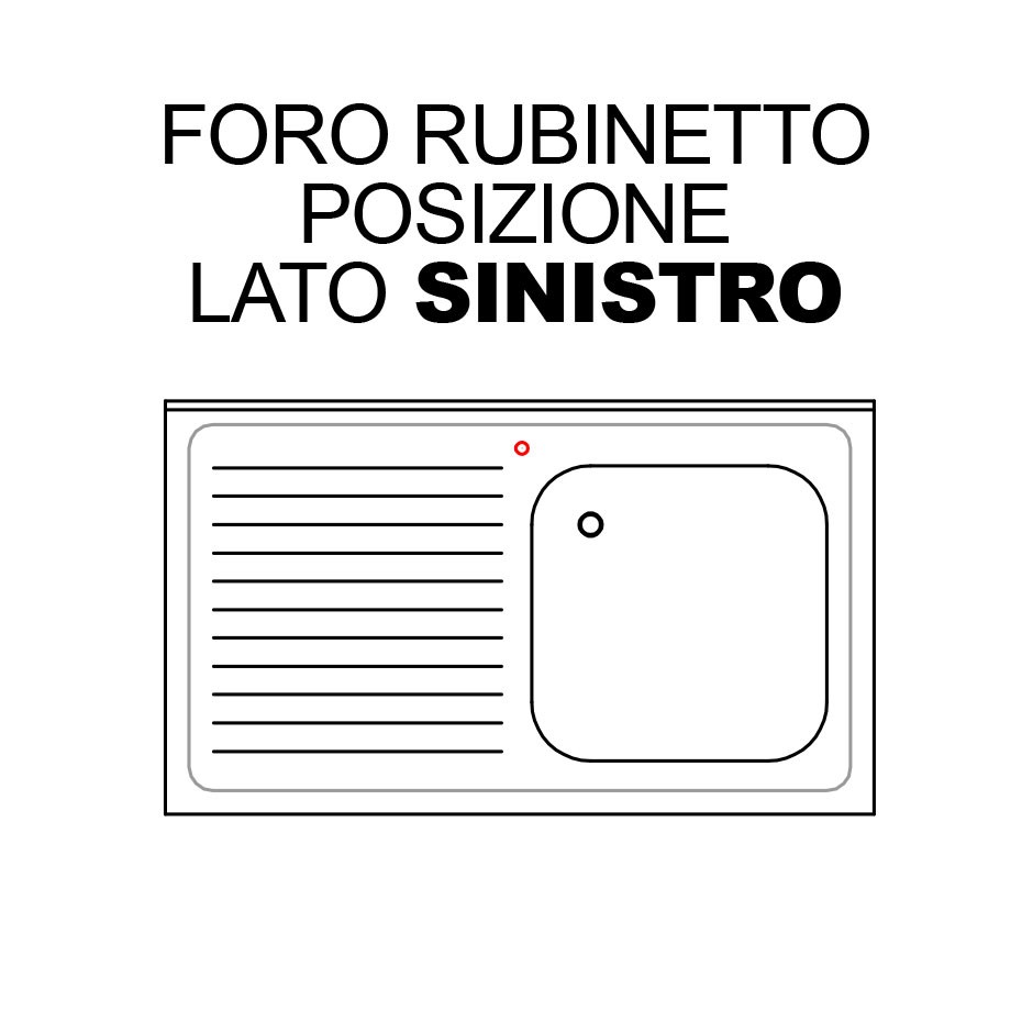 Gewindebohrung linke Seite