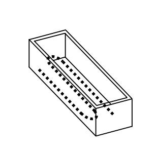 Sammelbehälter für Kondenswasser, für Bartheken