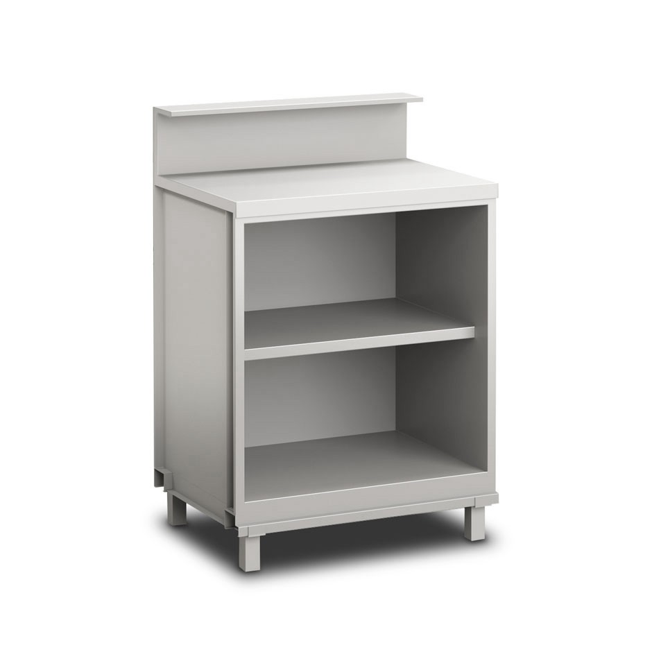 Thekenmodul / Neutralelement / Thekenschrank, offen, B 750 mm x T 550 mm x H 935 mm