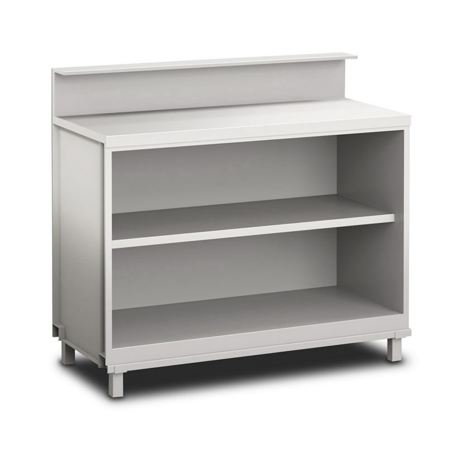Thekenmodul / Neutralelement / Thekenschrank, offen, B 1250 mm x T 550 mm x H 935 mm