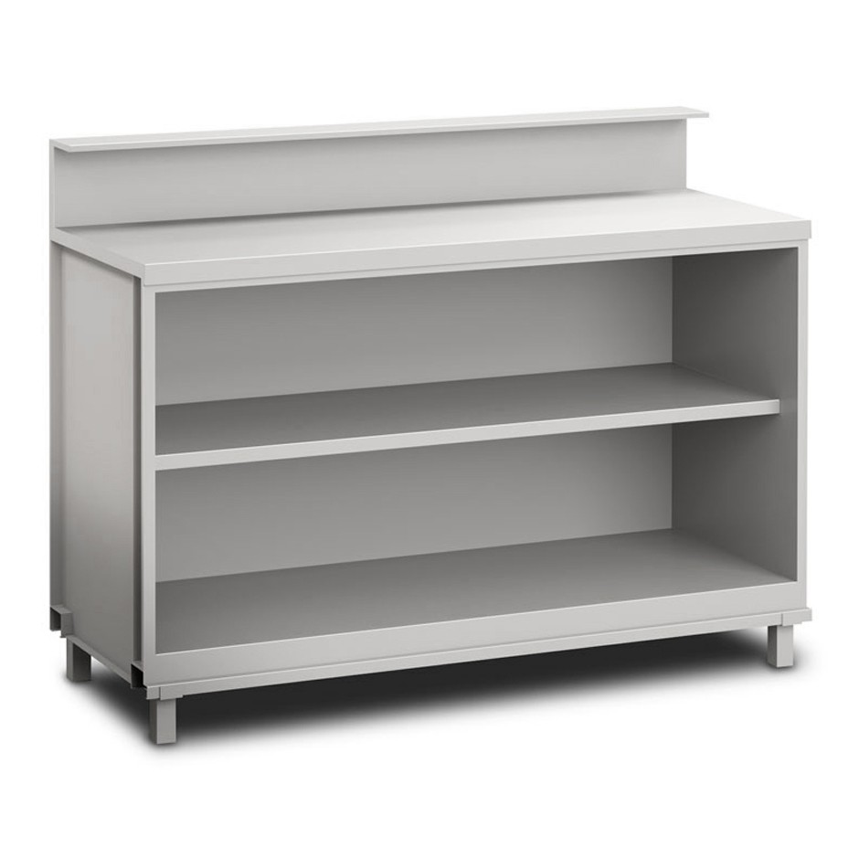 Thekenmodul / Neutralelement / Thekenecke, offen, B 1500 mm x T 550 mm x H 935 mm